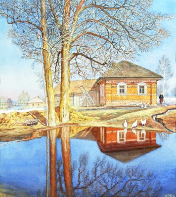 Климентов Михаил Иванович. Ранняя весна 